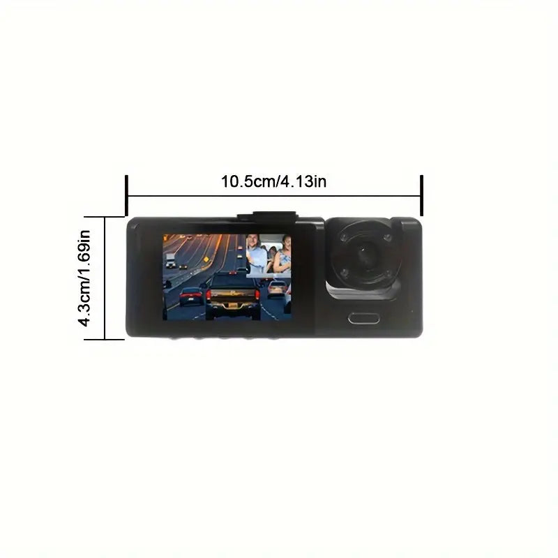 TRIPLE CAMARA 1080P PARA AUTO